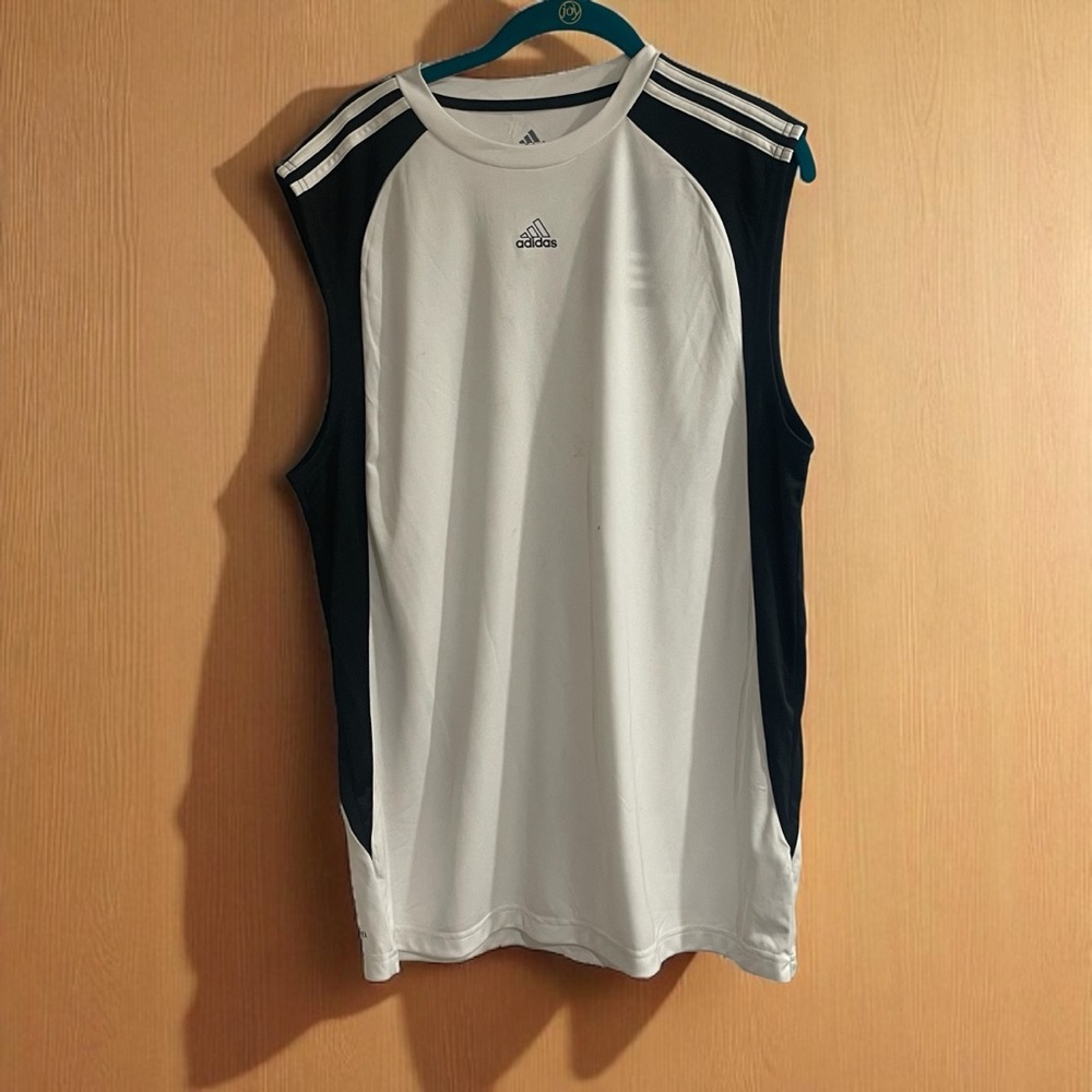 Adidas Monochrome Sleeveless Athletic Top